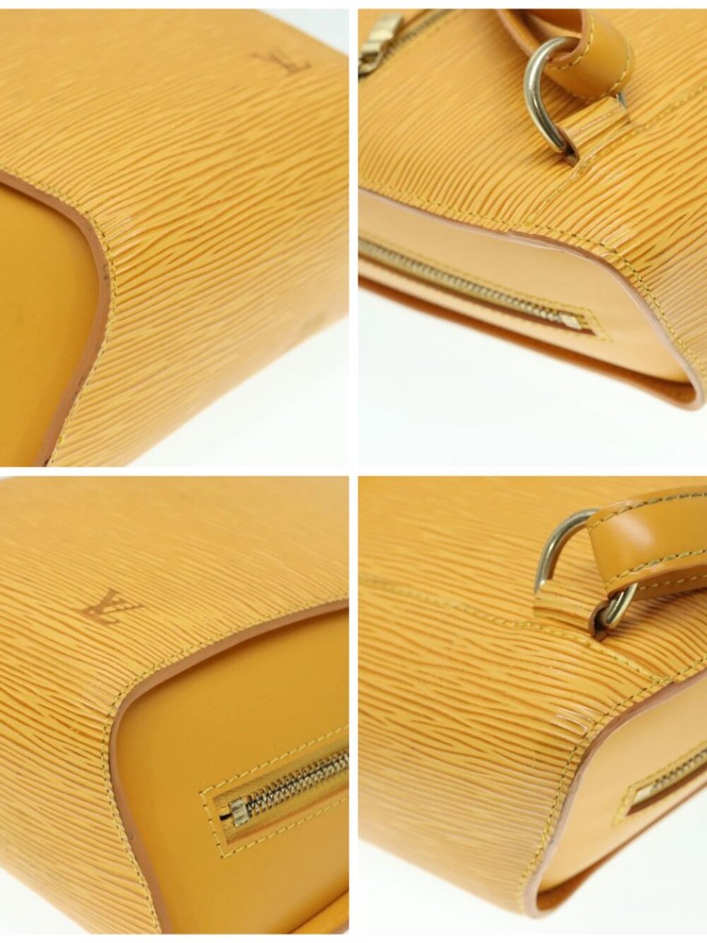 LOUIS VUITTON Epi Mabillon Backpack Yellow M52239 LV Auth 93891 - Picture 14 of 16